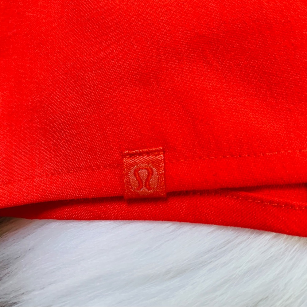 Lululemon full day ahead short sleeve shirt red - Picture 10 of 11